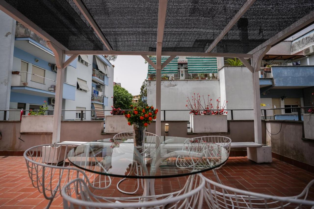 Ferienwohnung Stunning Terrace Vatican City Rom Exterior foto